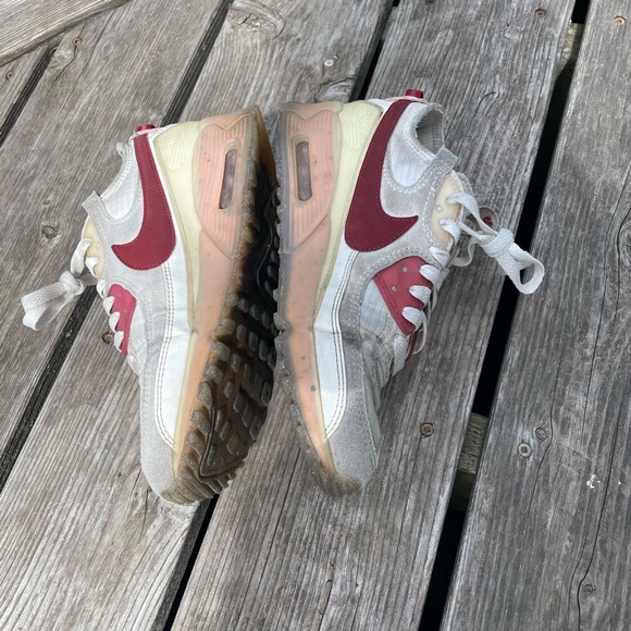 Nike air max 1 size 8.5 women’s 7 us pink grey red - Picture 4 of 7